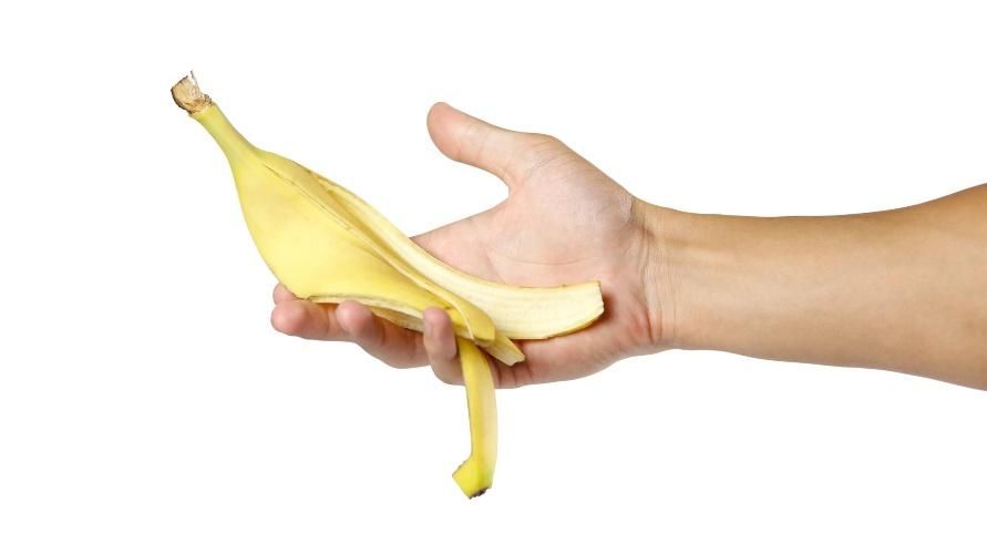 Neočakávané výhody banánovej šupky na tvár