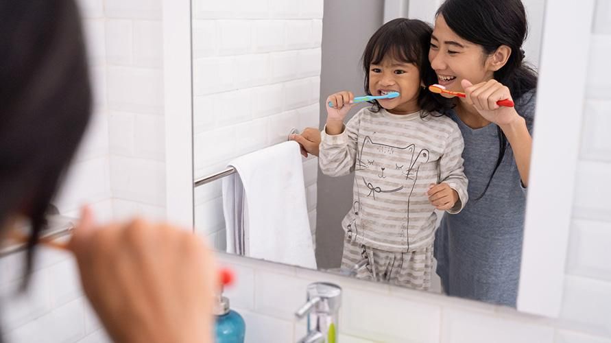 Ne bodite neprevidni, to je pravi način za umivanje zob pri otrocih