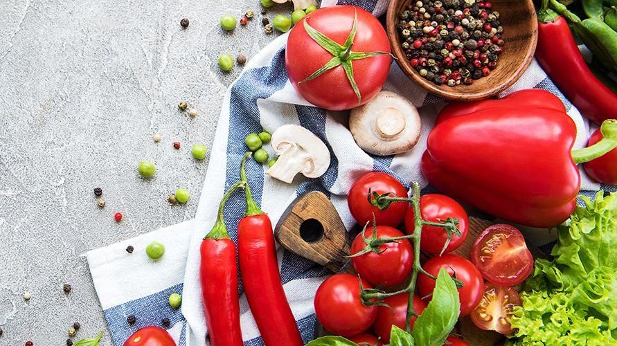 7 vegetais vermelhos saudáveis ​​e fontes de antioxidantes