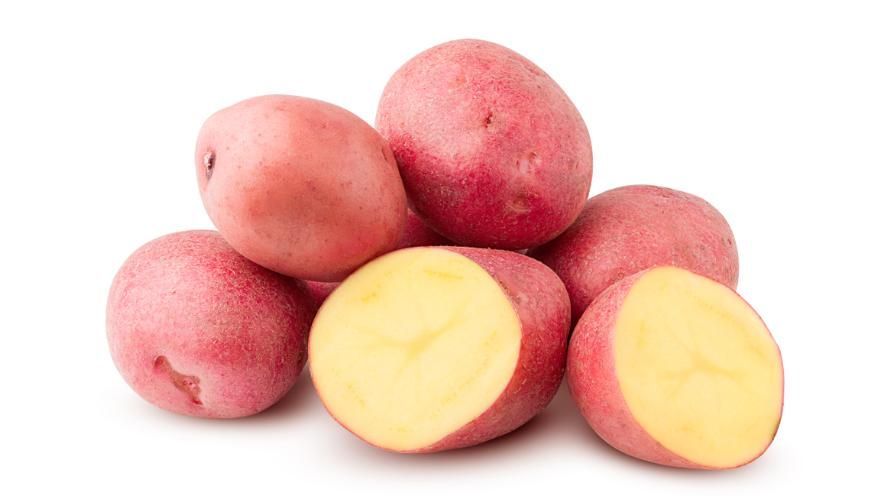 Forskellige fordele ved røde kartofler er gode for helbredet