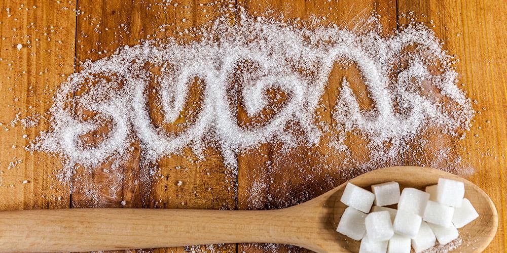 Sužavėtas sveikas, saugokitės maisto produktų, kuriuose yra daug cukraus